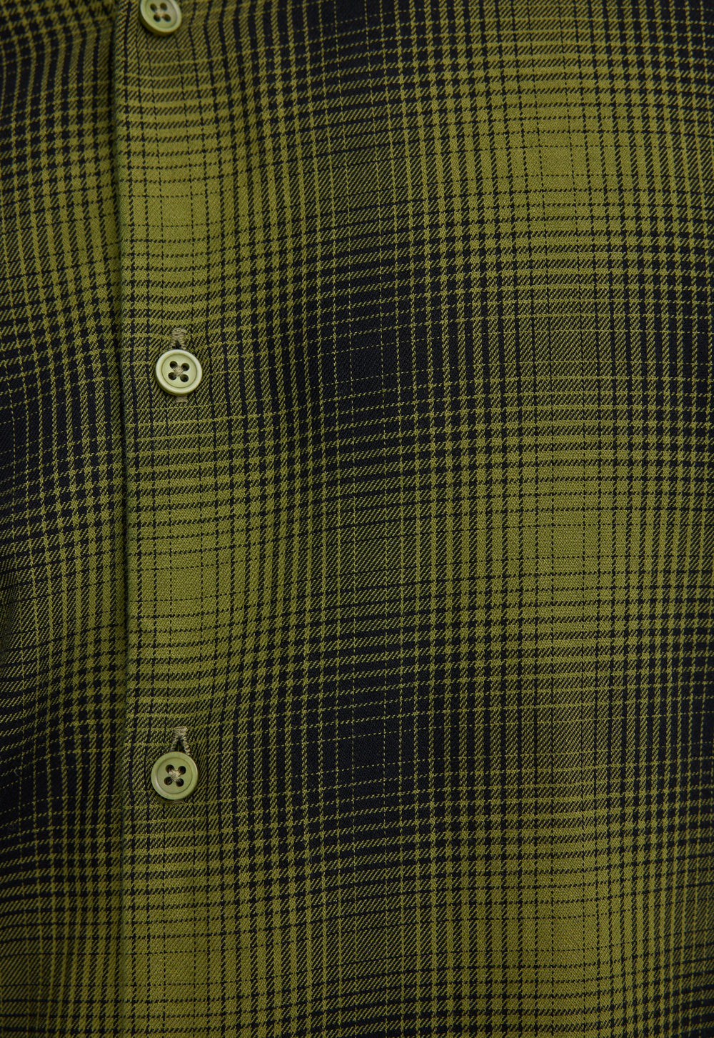 Jac+Jack Omar Cotton Shirt - Pine Needle Green Check